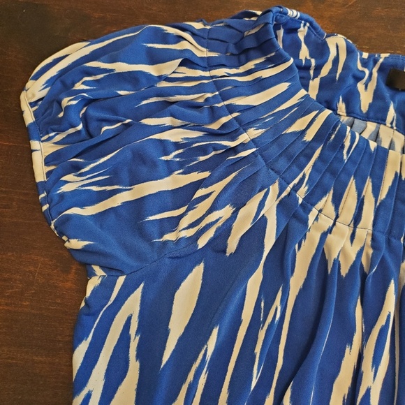 Blue/White Work top - Picture 2 of 3